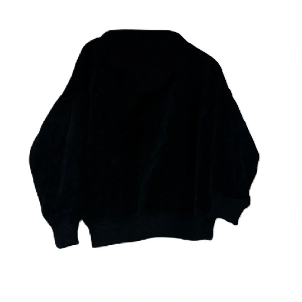 Urbani girls 7 black matching set velour skirt turtle neck top casual fun winter